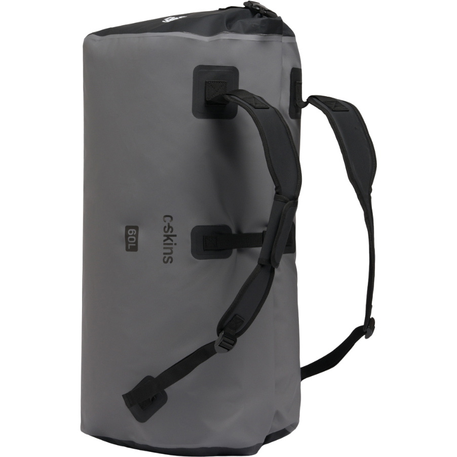 2026 C-Skins Storm Chaser 60L Dry Duffel Bag C-DBDSC60 - Storm Grey